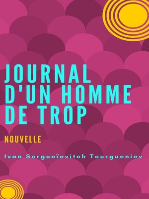cover image of Journal d'un homme de trop